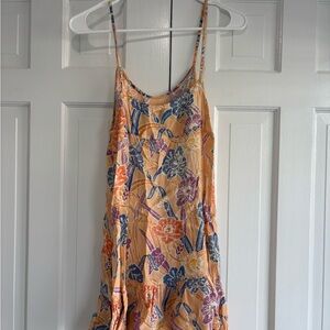 Urban Outfitters Multicolor Patterned Mini Dress/Cover Up